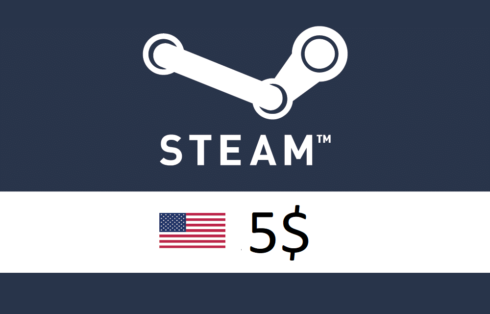 5$ Steam 